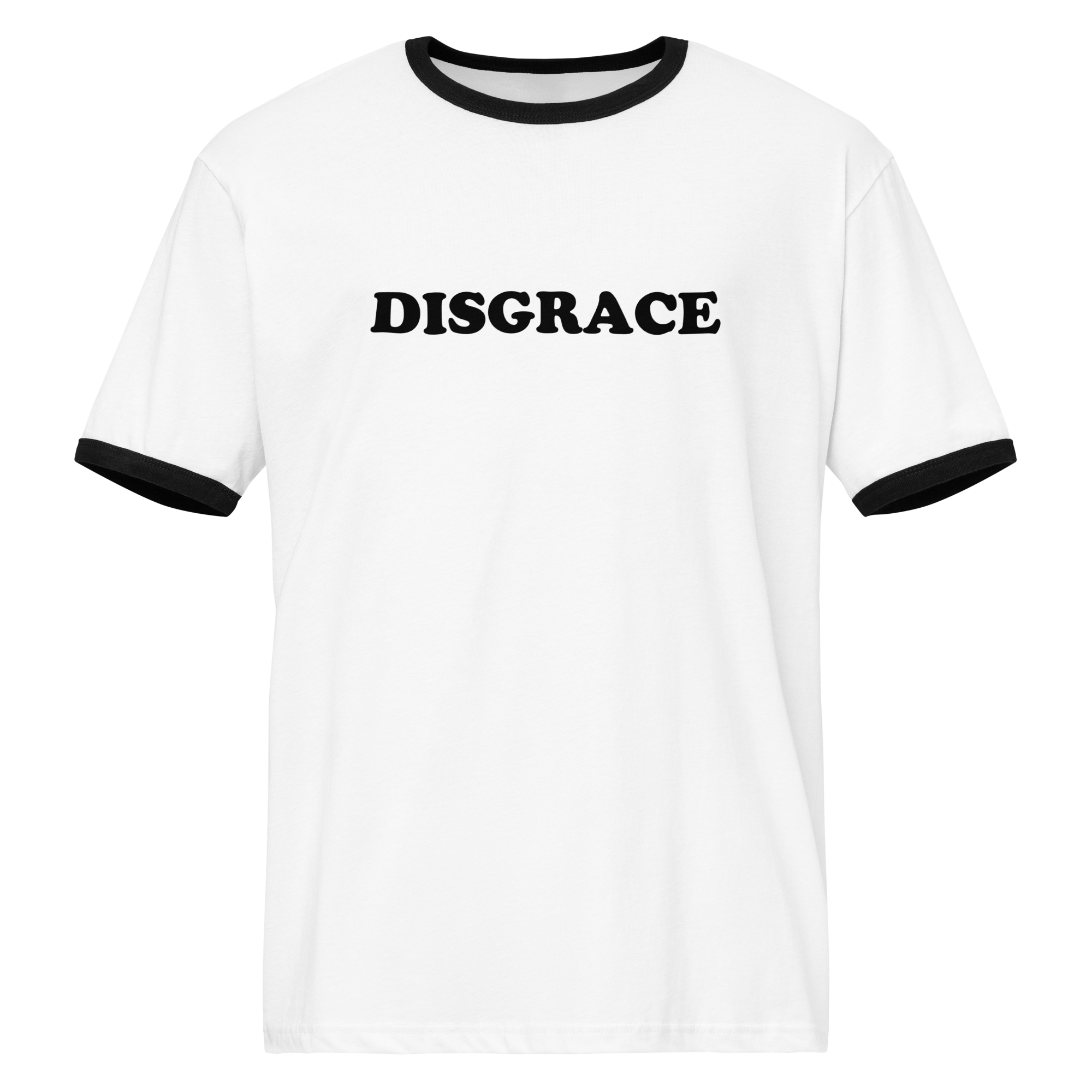 Disgrace Unisex ringer t-shirt