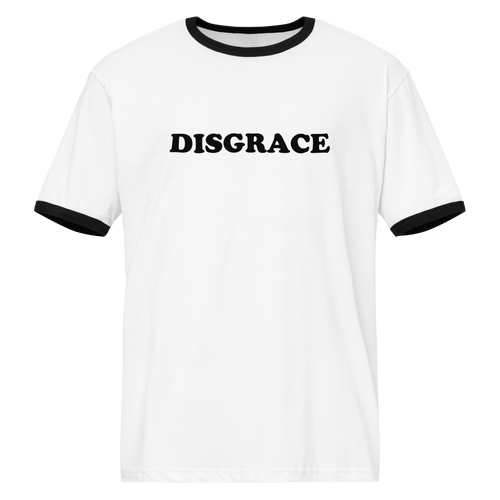 Disgrace Unisex ringer t-shirt
